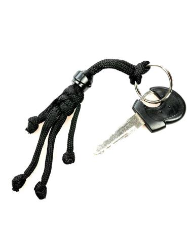 BIKER BUDDY NOIR BIKER PARACHUTE BIKER ROPE KEYCHAIN