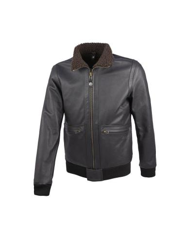 Giacca BY CITY The Alfa Man marrone in pelle CE AA