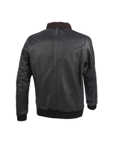 Brown Leather Jacket BY CITY The Alfa Man CE AA
