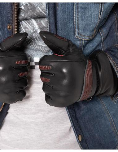 Acquista Guanti By City Lyon Nero/Rosso: Protezione, Stile e Funzionalità a prezzo scontato
