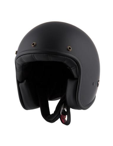 CASQUE JET BY CITY TWO STROKES FULL BLACK