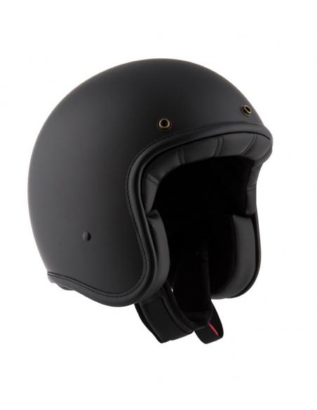 CASQUE JET BY CITY TWO STROKES FULL BLACK