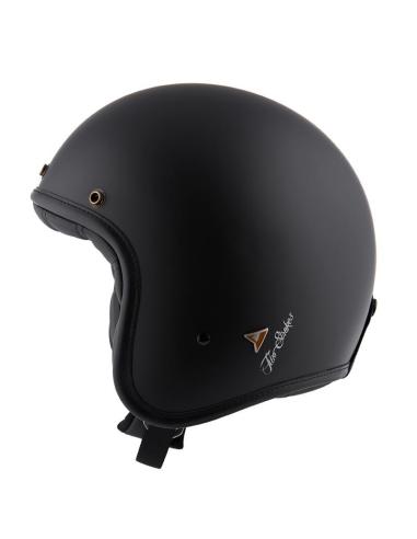 CASQUE JET BY CITY TWO STROKES FULL BLACK