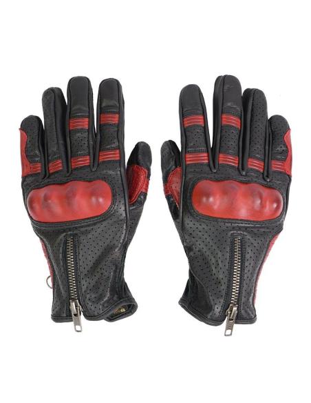 LUVAS BY CITY AMSTERDAM PRETO E VERMELHO