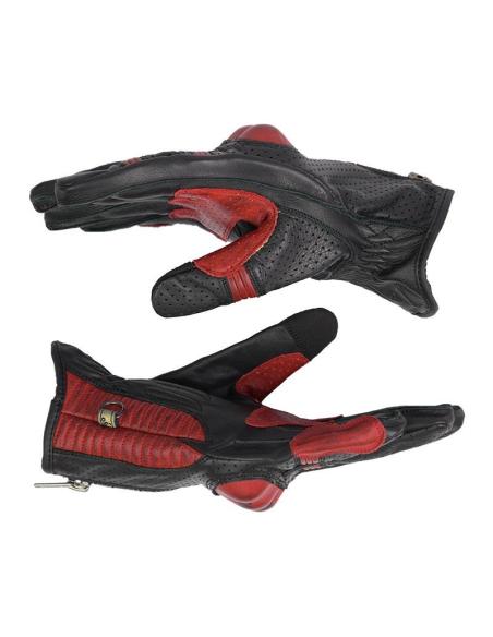 LUVAS BY CITY AMSTERDAM PRETO E VERMELHO