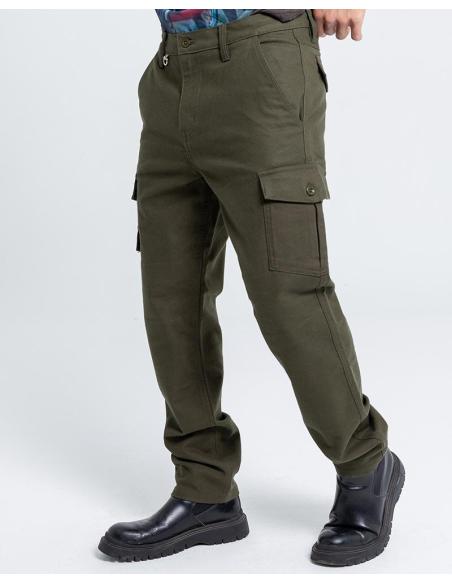 Comprar Pantalon Bycity Mixed Iii Man Verde a precio de oferta