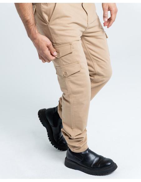 BYCITY MIXED III MAN BEIGE TROUSERS
