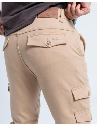 Comprar Pantalon Bycity Mixed Iii Man Beige a precio de oferta