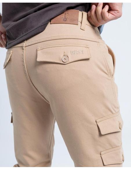 Comprar Pantalon Bycity Mixed Iii Man Beige a precio de oferta