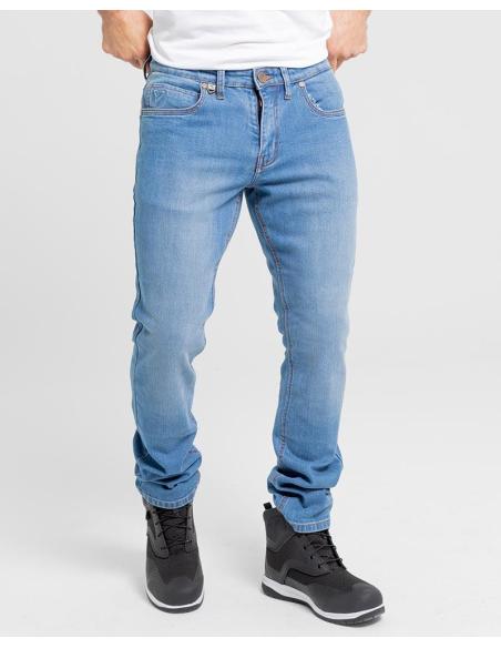 Acquista Pantalone By City Bull Man Blu Chiaro Omologato Aa a prezzo scontato