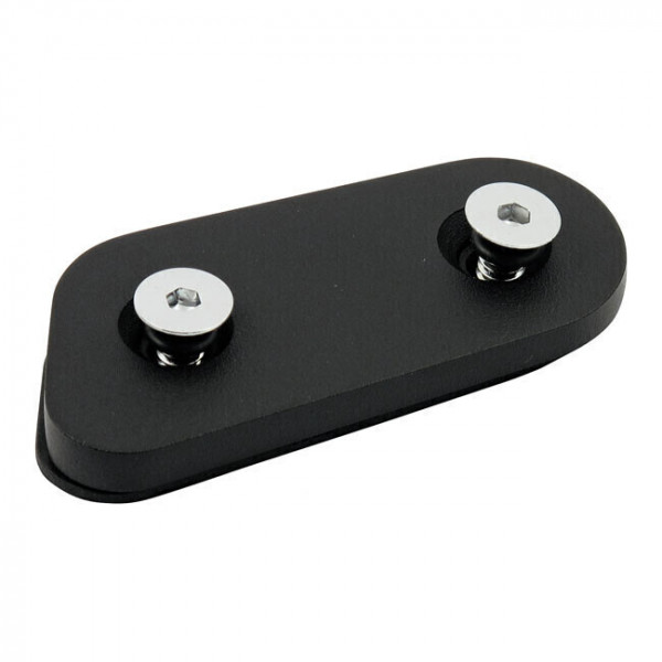 BLACK INSPECTION COVER FITS SPORTSTER XL 04-UP