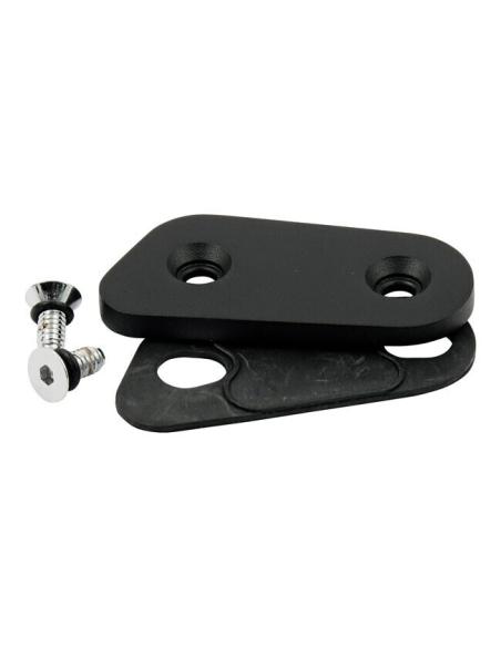 TAMPA DE INSPEÇÃO PRIMÁRIA PRETA PARA SPORTSTER XL 04-UP