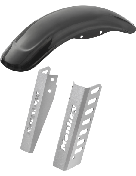 Comprar Kit Guardabarros Y Protectores De Horquilla Plata C-Racer Honda Monkey 125 a precio de oferta