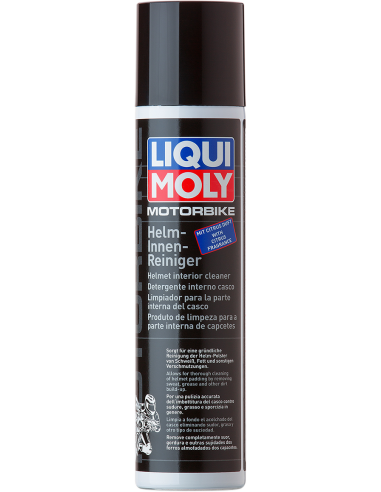 SPRAY  LIQUI MOLY PARA LIMPEZA INTERIOR DE CAPACETES 300ML