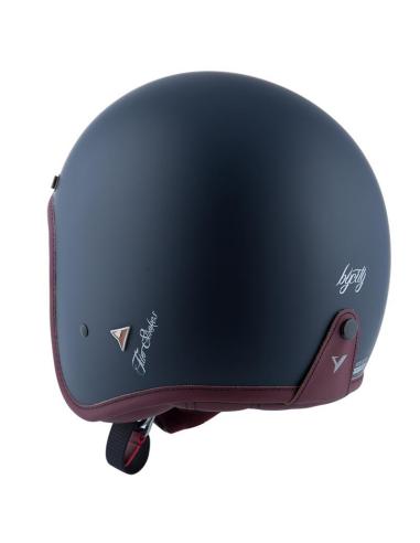 Comprar Pack 2 Cascos Jet Azul + Negro Two Strokes By City a precio de oferta