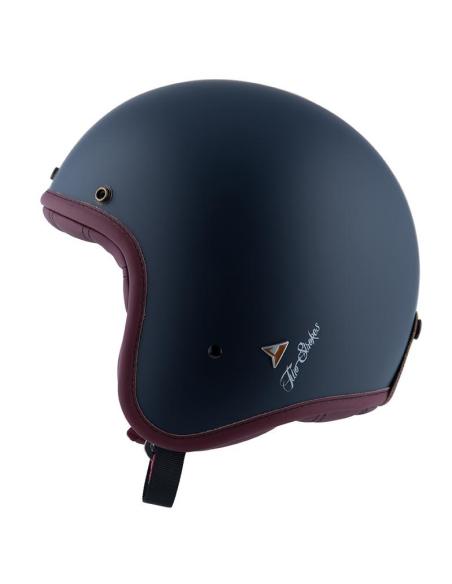 Comprar Pack 2 Cascos Jet Azul + Negro Two Strokes By City a precio de oferta