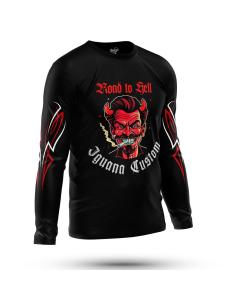 Comprar Camiseta Road To Hell Masculina Negra a precio de oferta