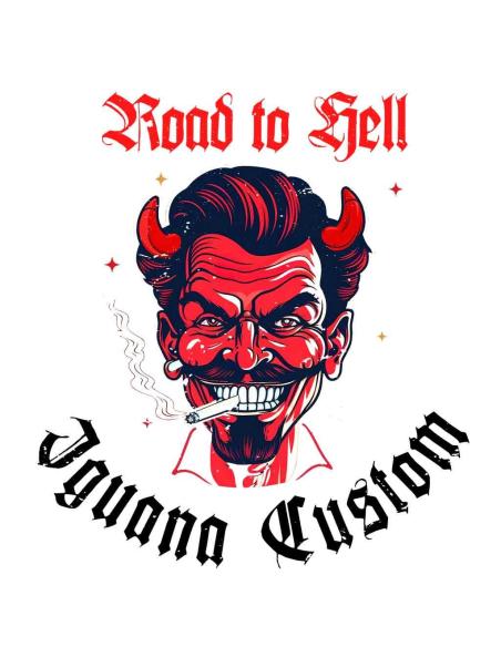 Comprar Camiseta Road To Hell Femenina Blanca a precio de oferta