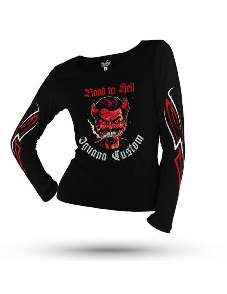 copy of CAMISETA ROAD TO HELL MASCULINA NEGRA