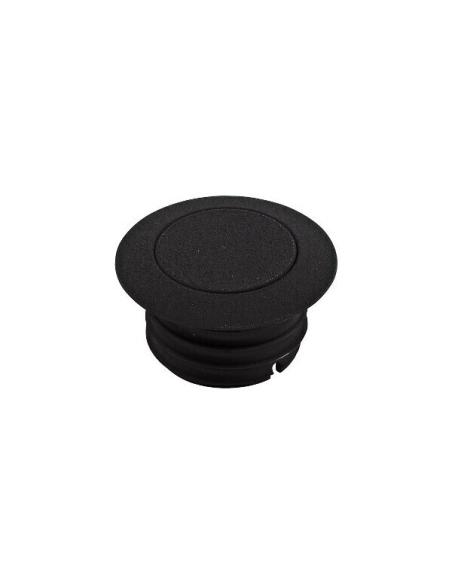 Fuel Cap Black Fan Pop-Up Harley 96-14