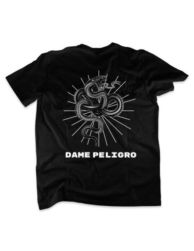 Acquista la T-shirt Dame Peligro Nera di Veneno a prezzo scontato