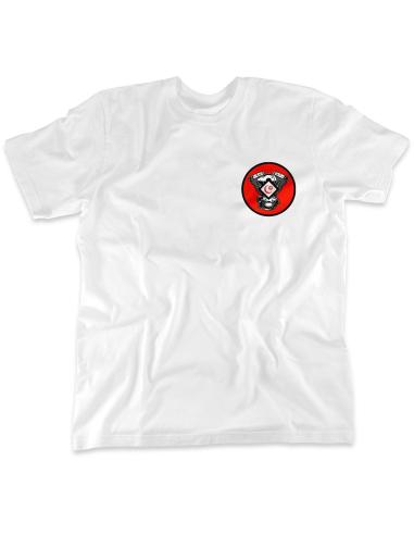 copy of CAMISETA CUCHILLO CON CASCO BLANCA DE VENENO