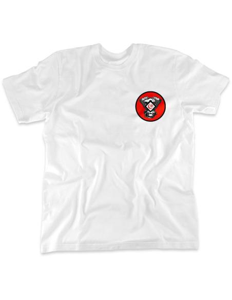 copy of CAMISETA CUCHILLO CON CASCO BLANCA DE VENENO