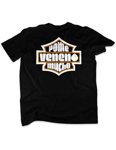 Acquista T-shirt Ponle Mucho Veneno Nera a prezzo scontato
