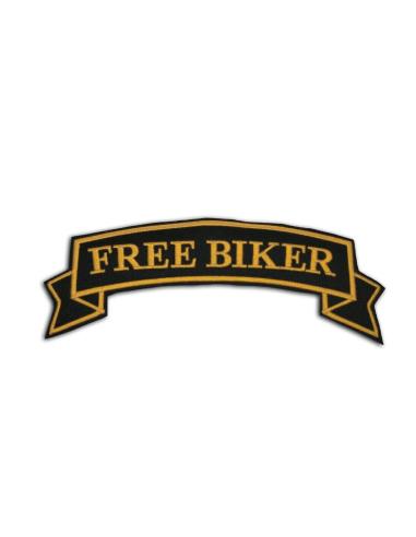 Comprar Parche Pequeño Free Biker Dorado 3 X 10 a precio de oferta