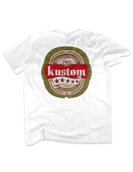 Acquista Maglietta Kustom Bianca di Veneno a prezzo scontato