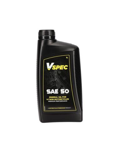 HUILE MOTEUR MINÉRALE MCS SAE 50 1 LITRE