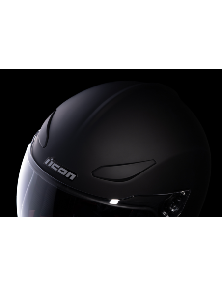 Comprar Casco Icon Domain Rubatone Negro Mate a precio de oferta