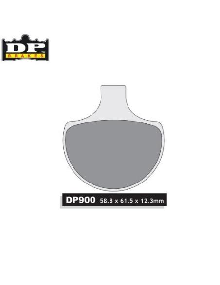 PLAQUETTES DE FREIN AVANT FRITTÉES DP900 HARLEY DP900