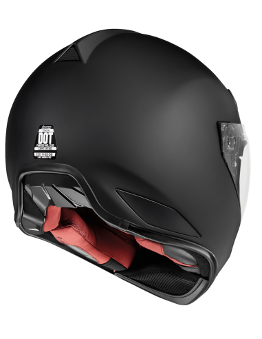 Comprar Casco Icon Domain Rubatone Negro Mate a precio de oferta