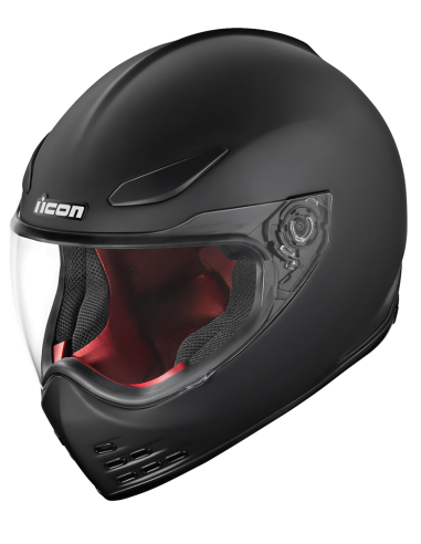 Acquista Casco Icon Domain Rubatone Nero Opaco a prezzo scontato