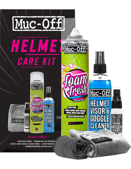 Acquista Kit Cura Dei Caschi Muc-Off Premium a prezzo scontato