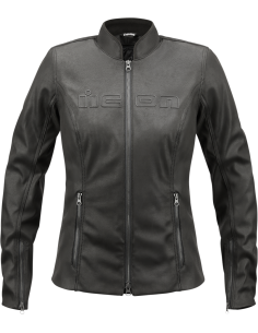 ICON TUSCADERO2 FEMALE BLACK JACKET