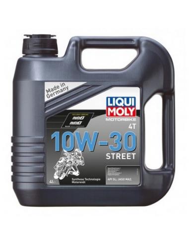 LIQUI MOLY 10W-30 SYNTHETIC MOTOR OIL 4 LITERS