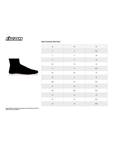BOTAS ICON STORMHAWK PRETAS