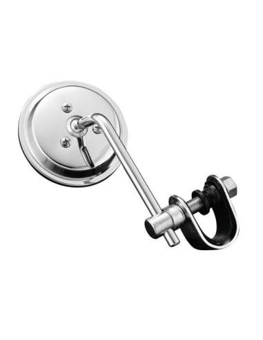 Comprar Espejo Con Brida "Round" Ajustable 75Mm Mastil Corto a precio de oferta