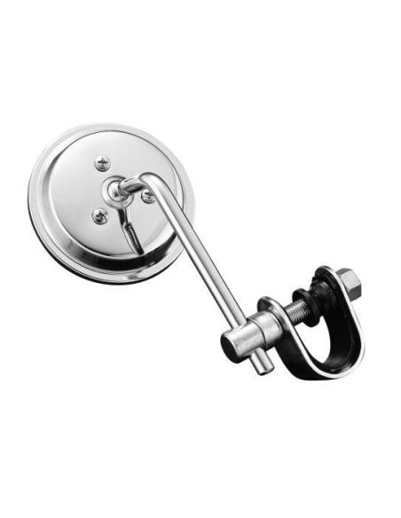 Comprar Espejo Con Brida "Round" Ajustable 75Mm Mastil Corto a precio de oferta