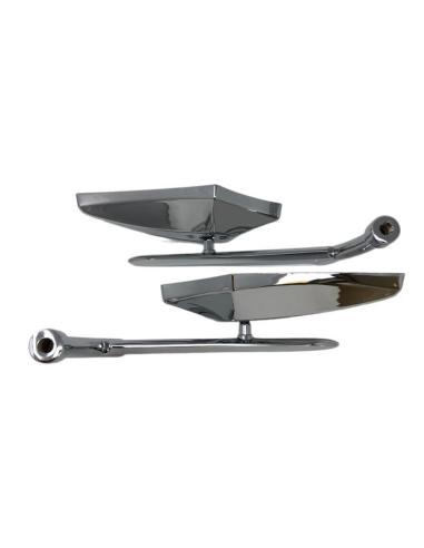 Comprar Espejos "Razor" Abs Cromados 2 Unidades a precio de oferta