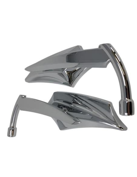Comprar Espejos "Razor" Abs Cromados 2 Unidades a precio de oferta