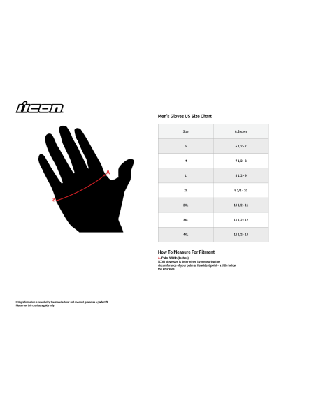 Acquista Guanti Icon Hooligan Insulated Neri a prezzo scontato
