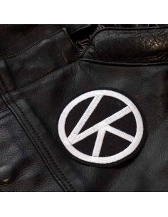 BLACK CANVAS PATCHES WITH VALLEKAS SYMBOL: STYLE AND AUTHENTICITY 2
