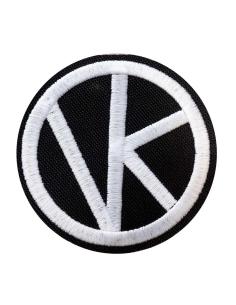 BLACK CANVAS PATCHES WITH VALLEKAS SYMBOL: STYLE AND AUTHENTICITY