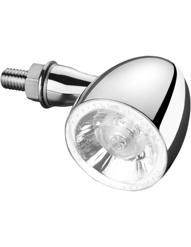 KELLERMANN BULLET 1000 PL CHROME 2-IN-1 WHITE POSITION LIGHT