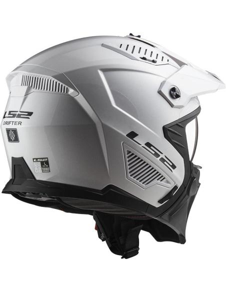 HELMET LS2 DRIFTER OF606 SOLID WHITE