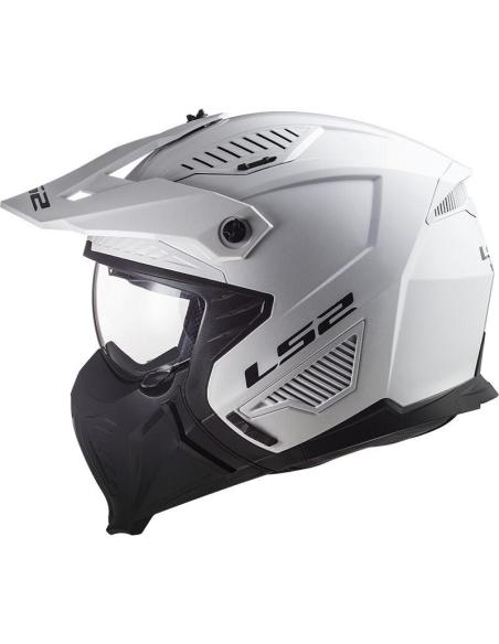 Comprar Casco Ls2 Drifter Of606 Blanco Brillo a precio de oferta