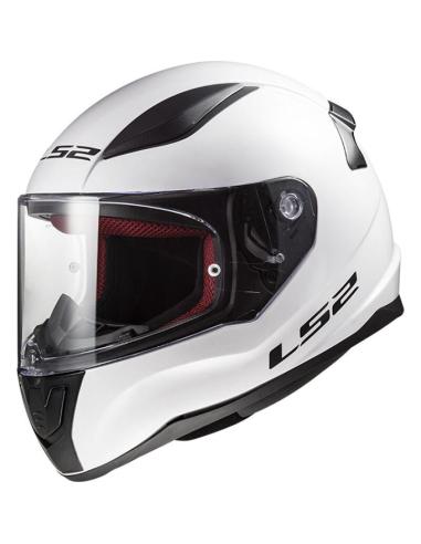 CASQUE INTÉGRAL LS2 FF353 RAPID II 22.06 BLANC BRILLANT